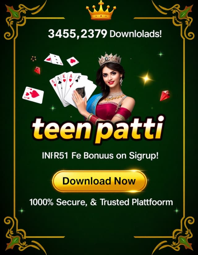 Teen Patti Earning App Banner
